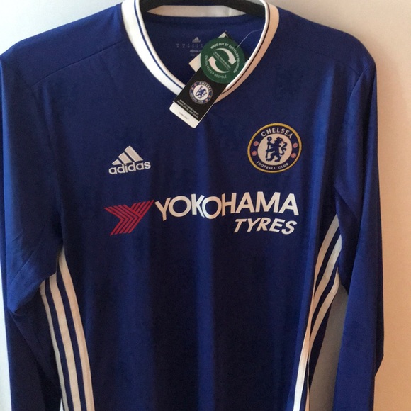 chelsea home kit long sleeve
